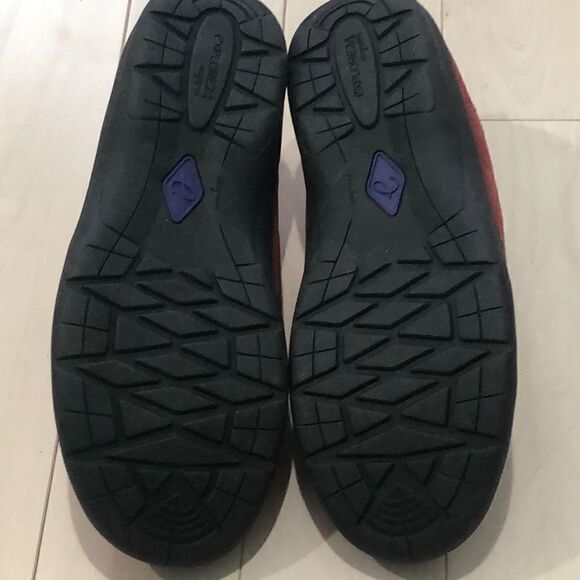 Easy Spirit Women's Explore24 Red Suede Mules Clogs Shoes Size 7 - Picture 5 of 5